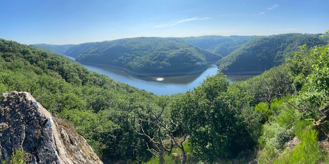 gorges de la Dordogne depuis le rocher de chabane