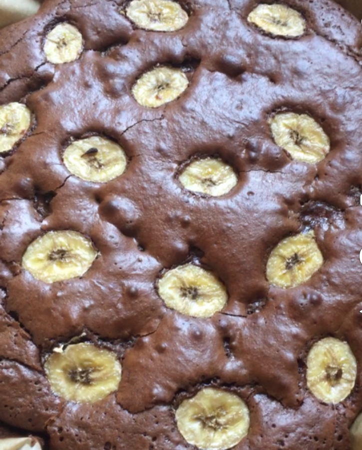 Moelleux chocolat banane