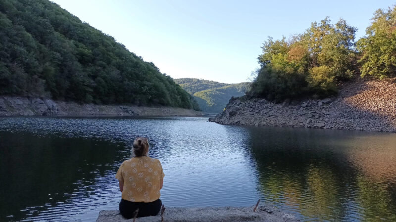 Au calme au bord de la Dordogne